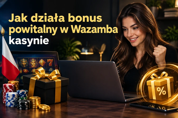 Jak działa bonus powitalny w Wazamba kasynie
