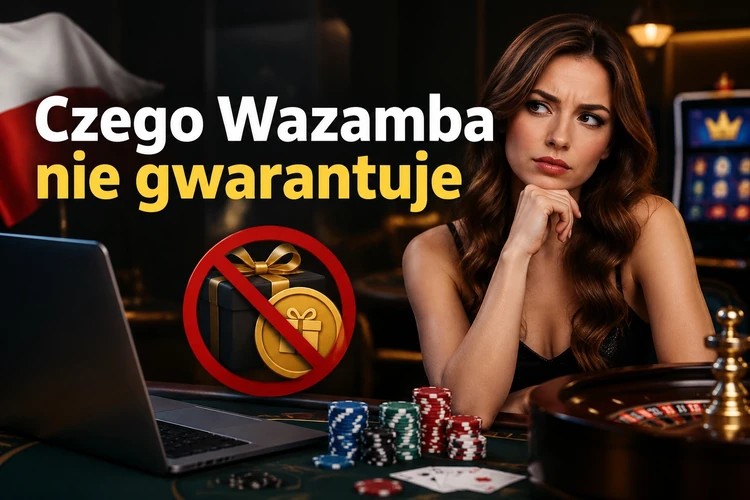 Czego Wazamba nie gwarantuje